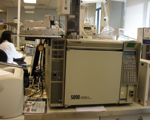 Cromatógrafo para el análisis de pesticidas organofosforados