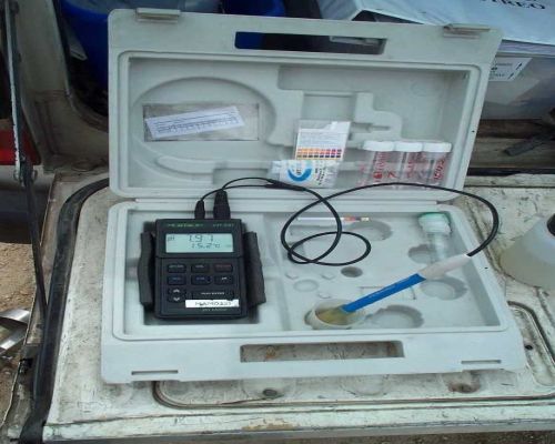 Maletín con equipos para mediciones in situ