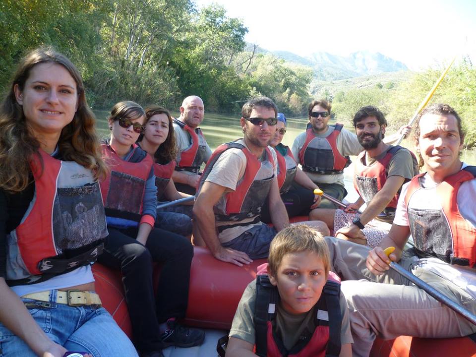 Ver la imagen en tamaño real. Descenso por el río Segura para voluntarios del LIFE+SEGURARIVERLINK