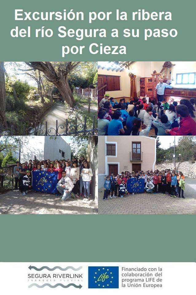 Ver la imagen en tamaño real. El Colegio Cristo del Consuelo, un incondicional del LIFE+SEGURARIVERLINK