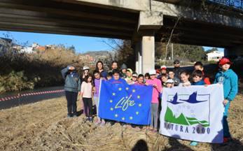 Ver la imagen en tamaño real. Los alumnos del CEIP