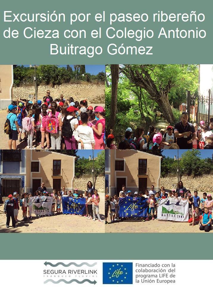 Ver la imagen en tamaño real. Colegio Antonio Buitrago Gómez descubre el LIFE+SEGURARIVERLINK