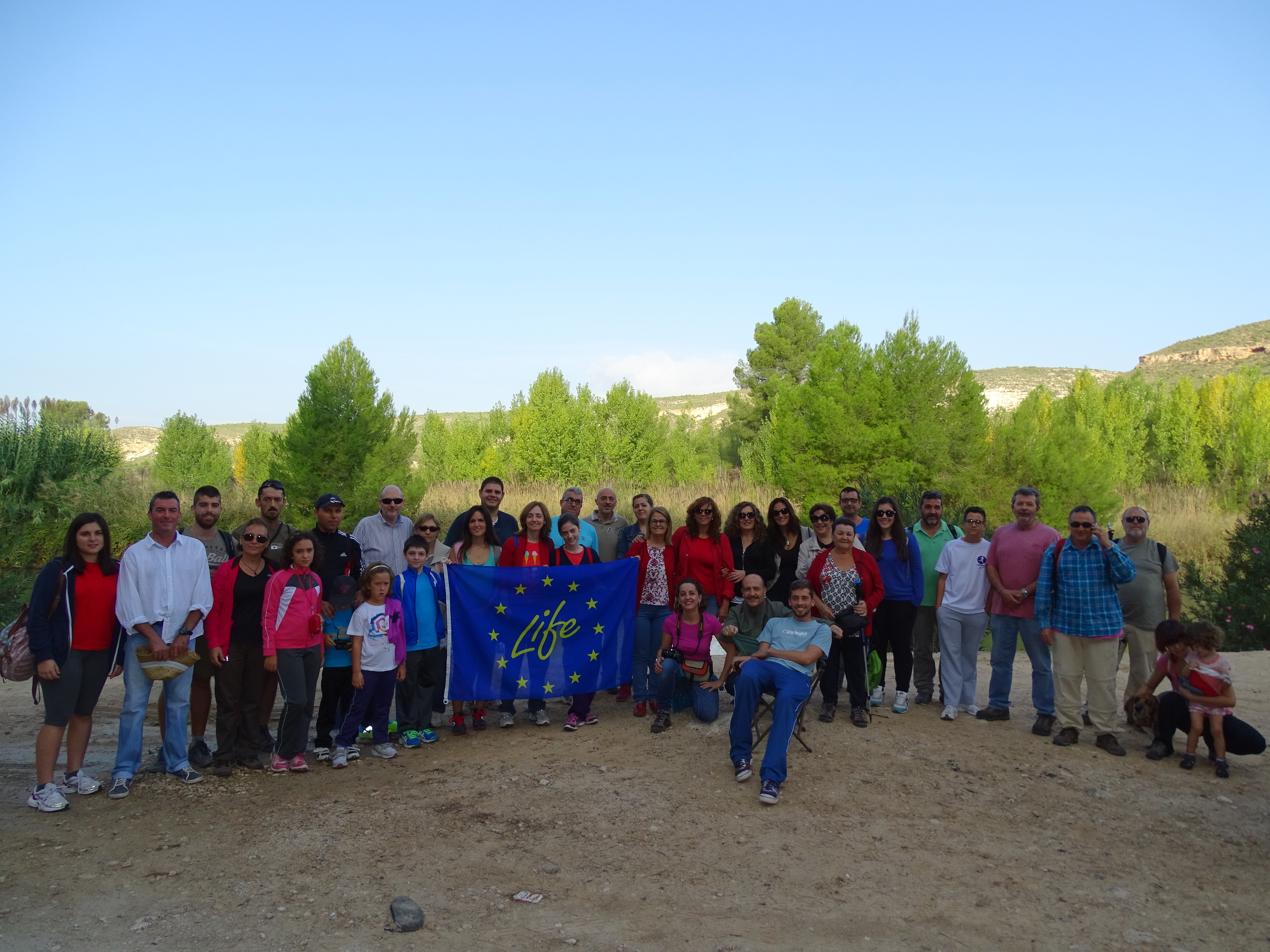 Ver la imagen en tamaño real. Recorrido por los arrozales, voluntariado en la semana europea de la Custodia del Territorio y Día Mundial de las Aves