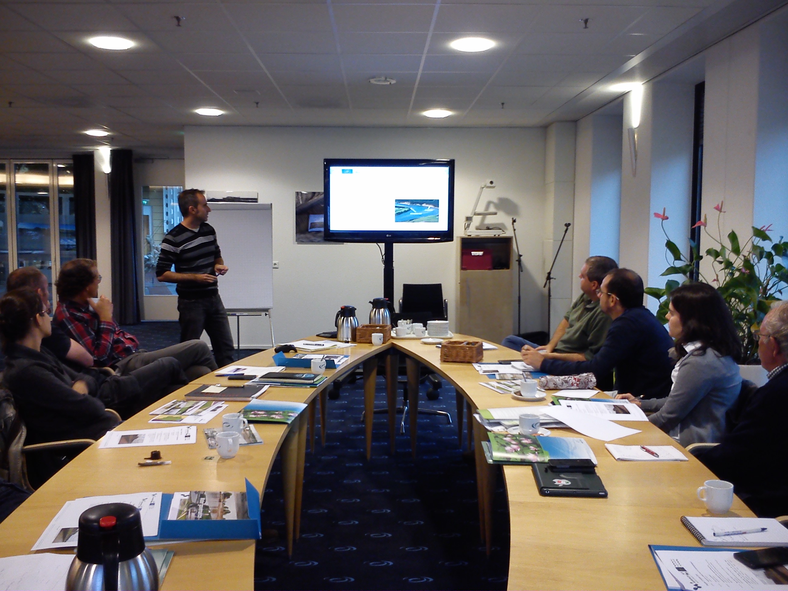 Ver la imagen en tamaño real. El proyecto LIFE SEGURA RIVERLINK celebra el primer workshop internacional del proyecto en Holanda