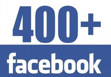 Ver la imagen en tamaño real. Superamos los 400 seguidores en Facebook y  300  en Twitter