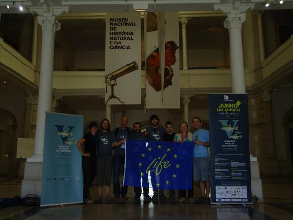 Ver la imagen en tamaño real. LIFE + SEGURARIVERLINK presentado en las V Jornadas de Ictiología de la SIBIC