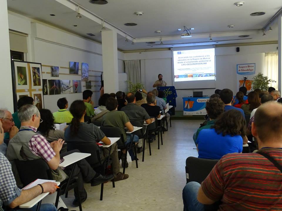 Ver la imagen en tamaño real. Presentamos el LIFE+SEGURARIVERLINK en el SIO2015