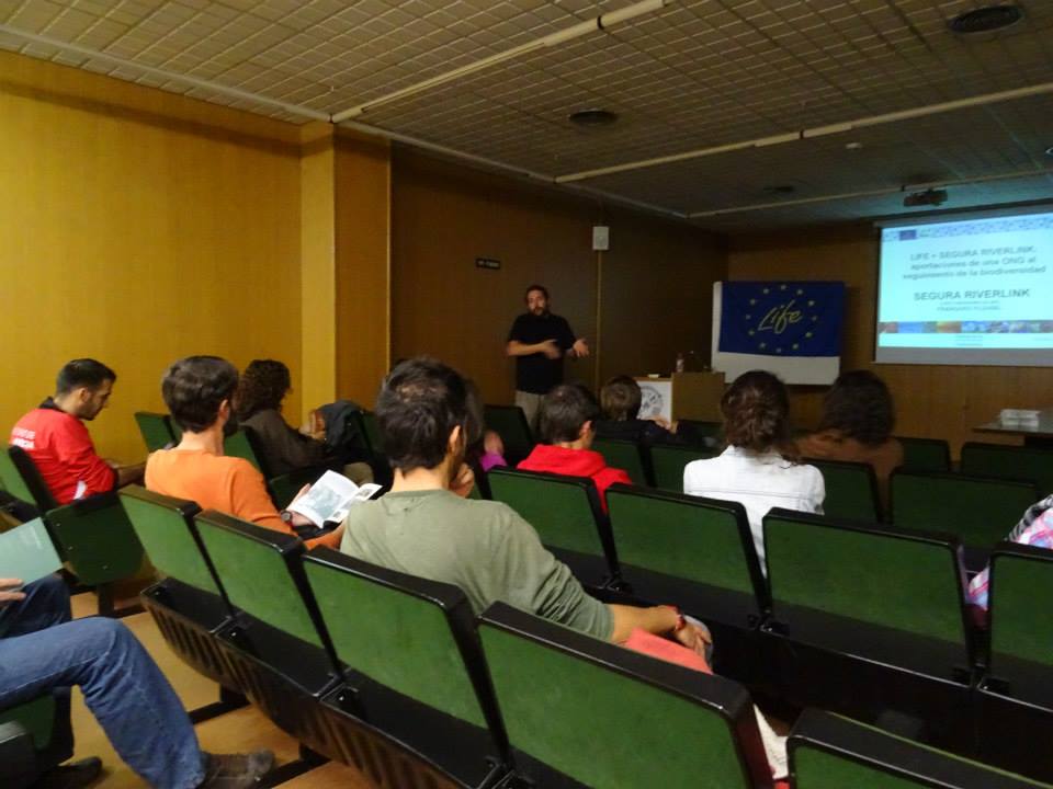 Ver la imagen en tamaño real. Primeros resultados del seguimiento de fauna presentados en la Universidad de Murcia con VEDEMA