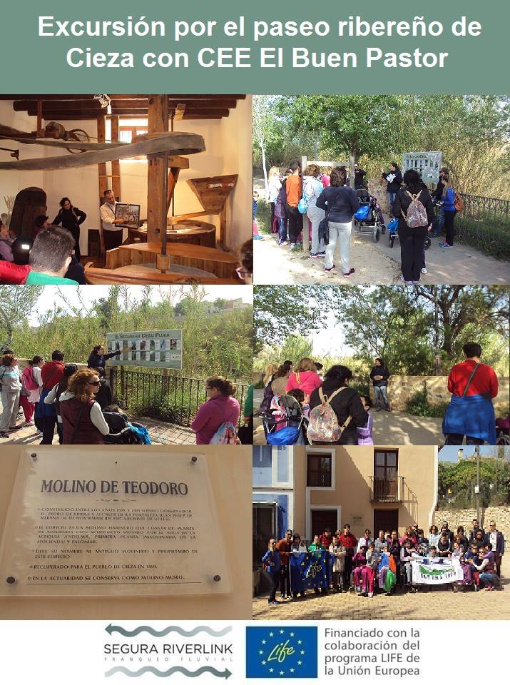 Ver la imagen en tamaño real. Los chicos y chicas del CEE El Buen Pastor descubren el río con SEGURARIVERLINK