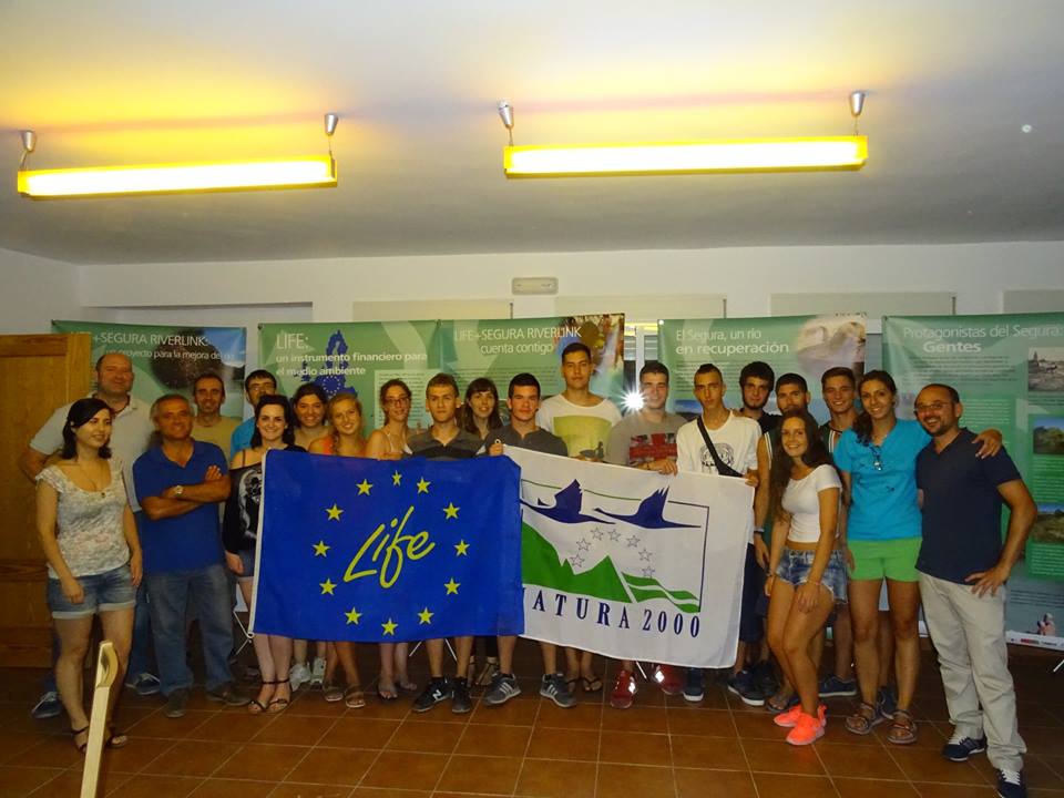 Ver la imagen en tamaño real. 20 voluntarios de diferentes Comunidades Autónomas trabajarán en la recuperación ambiental del Río Segura