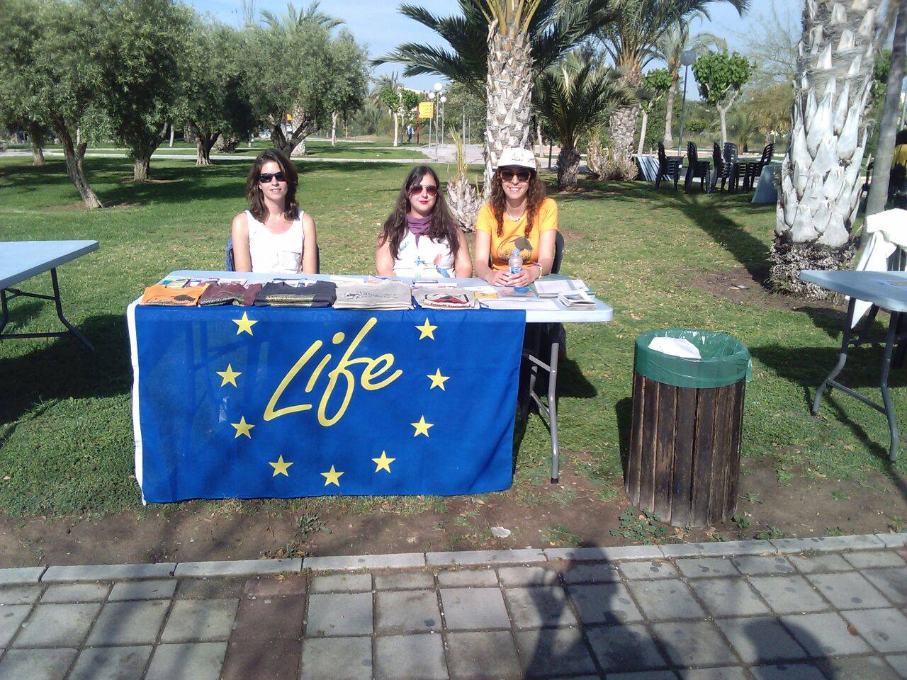 Ver la imagen en tamaño real. EL LIFE SEGURA RIVERLINK asiste a la feria de la sostenibilidad de la UMH