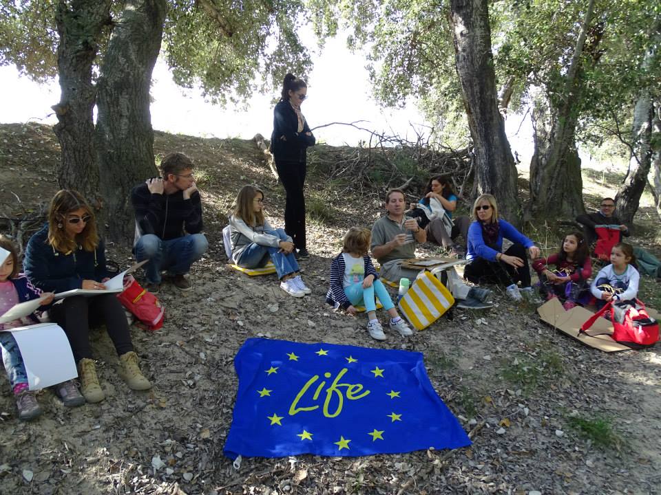 Ver la imagen en tamaño real. Los voluntarios del LIFE + SEGURA RIVERLINK captan la belleza de los paisajes riparios