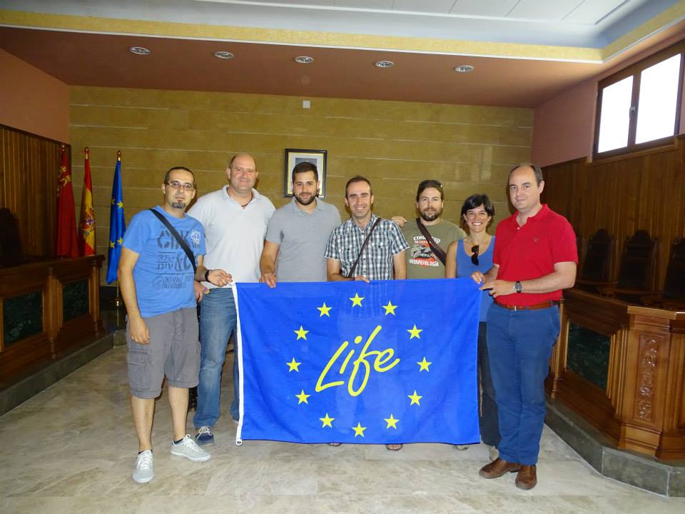 Ver la imagen en tamaño real. Reunión con los concejales de Medio Ambiente de Calasparra y Cieza