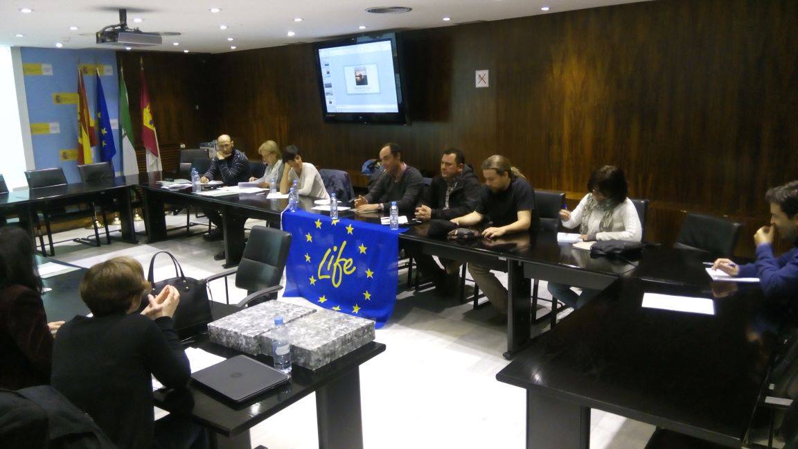 Ver la imagen en tamaño real. Reunión de supervisión del proyecto LIFE+SEGURARIVERLINK