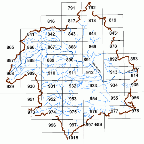 Imagen del Mapa Topográfico Nacional