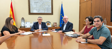 La CHS analiza con el Ayuntamiento de Murcia y EMUASA diversos expedientes en curso. 