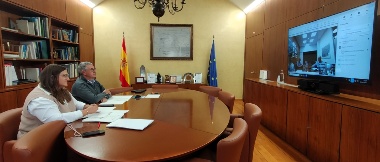 La CHS se reúne con la Comunidad de Regantes de Pulpí para revisar diversos expedient 