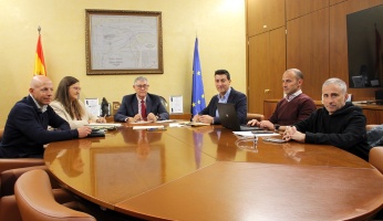 La CHS aborda con el Ayuntamiento de Blanca la situación administrativa de determinad 