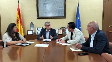 La CHS y el Ayuntamiento de Mula coordinan las actuaciones futuras de recuperación am 
