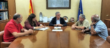 La CHS analiza con la Comunidad de Regantes del Acueducto Tajo-Segura de Cieza-Calasp 