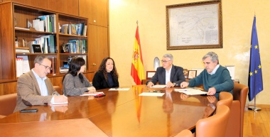 La CHS mantiene una reunión de trabajo con el Grupo Municipal Socialista del Ayuntami 