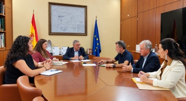 La CHS mantiene una reunión de trabajo con la Comunidad de Regantes de Lorca 