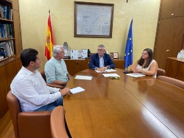 La CHS estudia con el Ayuntamiento de Albudeite el aprovechamiento para riego de las  
