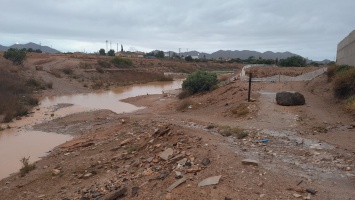 Las precipitaciones no causan graves incidencias en el Dominio Público Hidráulico de  