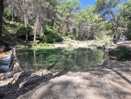 La CHS termina los trabajos de emergencia por la DANA en el río Alhárabe 