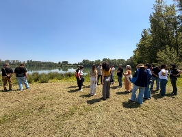 La CHS participa en unas jornadas del LIFE FloodProof en Italia para conocer modelos  