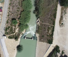 La CHS sobrevolará con drones el Segura para tener un levantamiento topográfico del c 