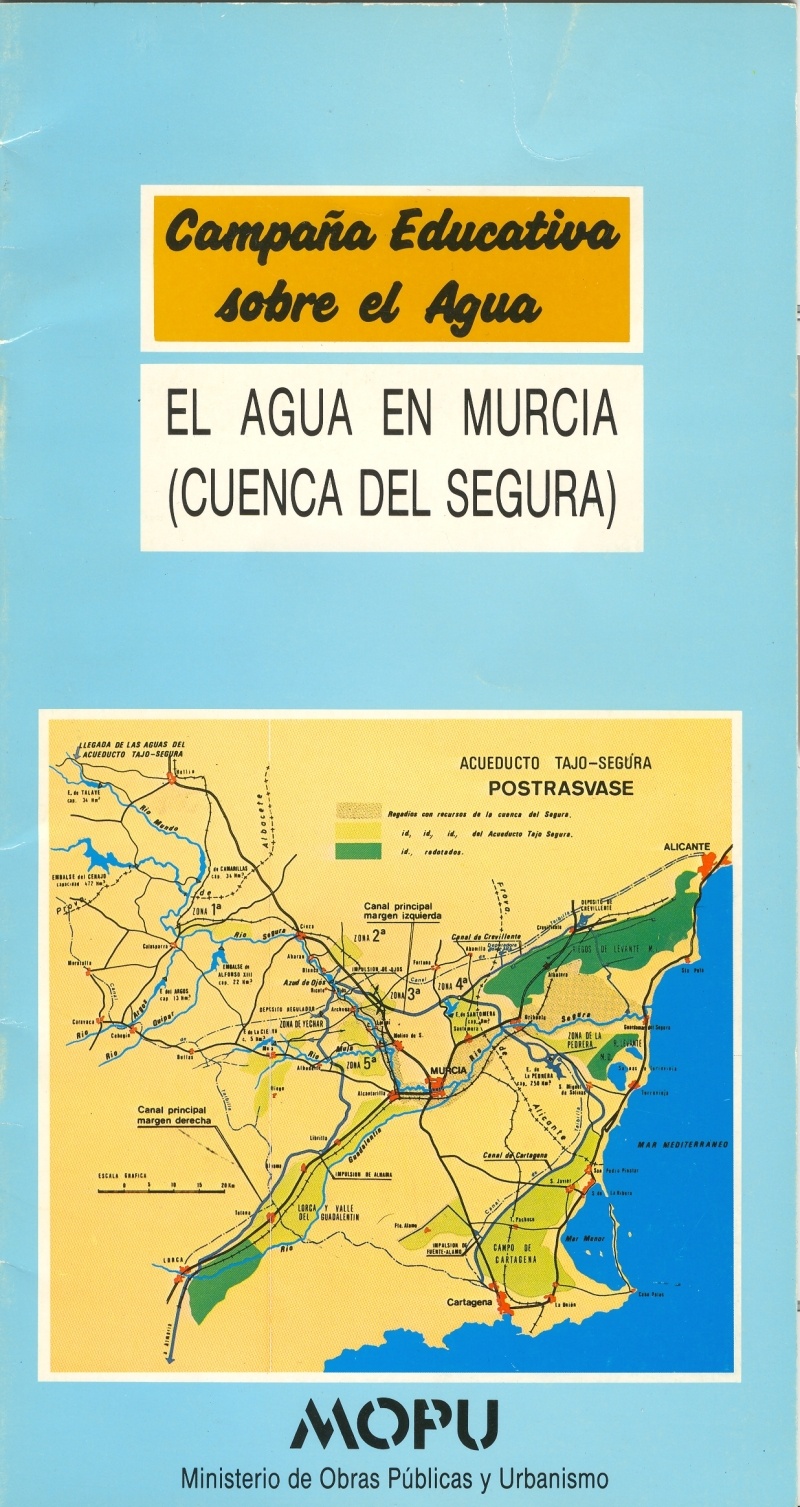 Campaña educativa sobre el agua. El agua en Murcia (cuenca del Segura)