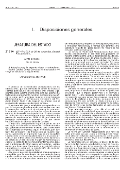 Ley 47/2003, de 26 de noviembre